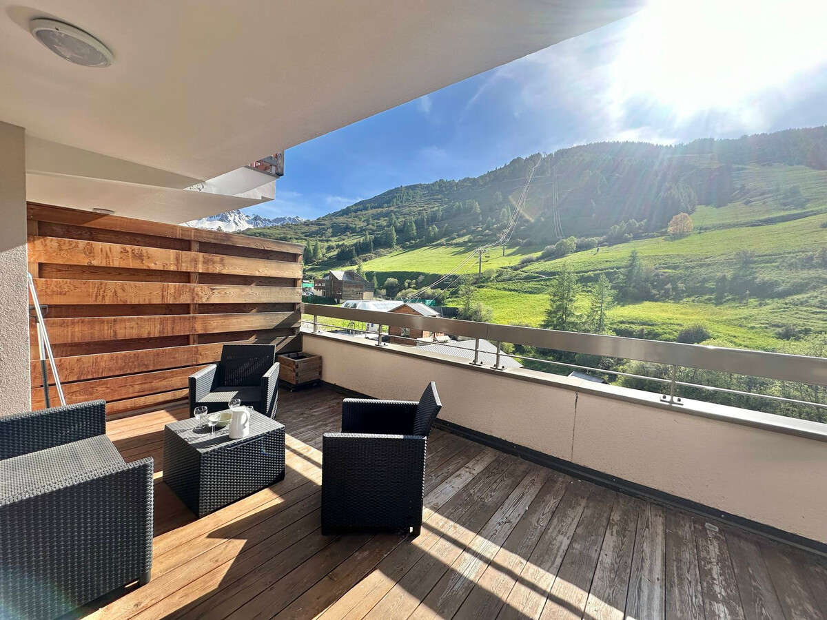 T3 Vars pied des pistes, terrasse solarium et parking - Photo 8