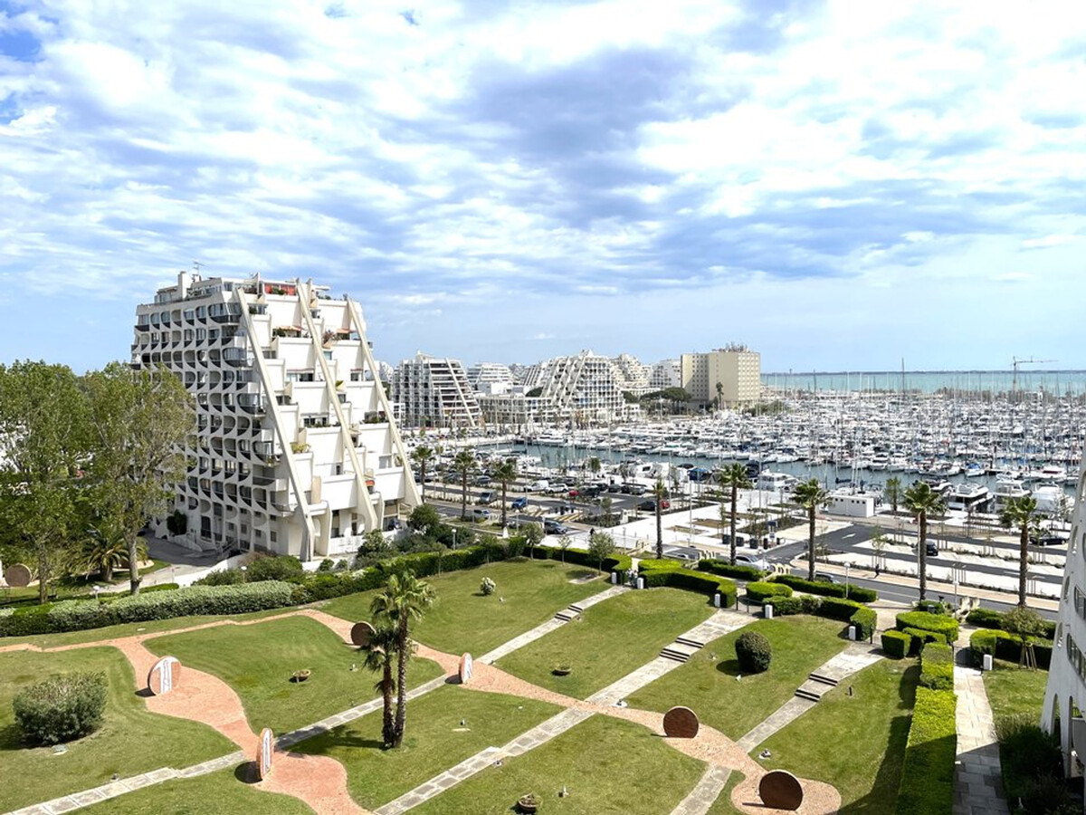 Appartement 5 pers, loggia vue port - La Grande-Motte - Photo 2