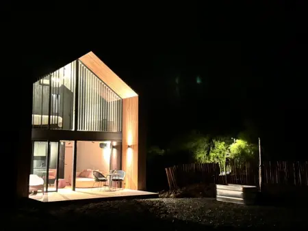 Escapade Naturelle, Lodge pour 2 avec bain à remous et foyer - Photo 24