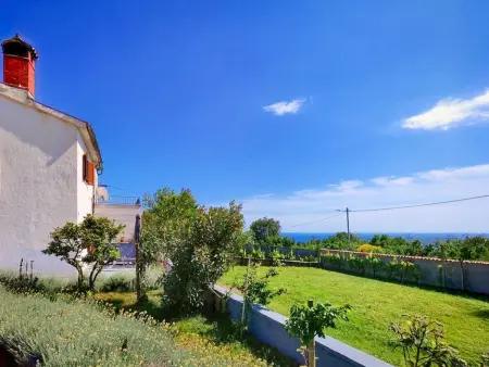 Maison Lorena à Labin, 2 chambres avec vue mer