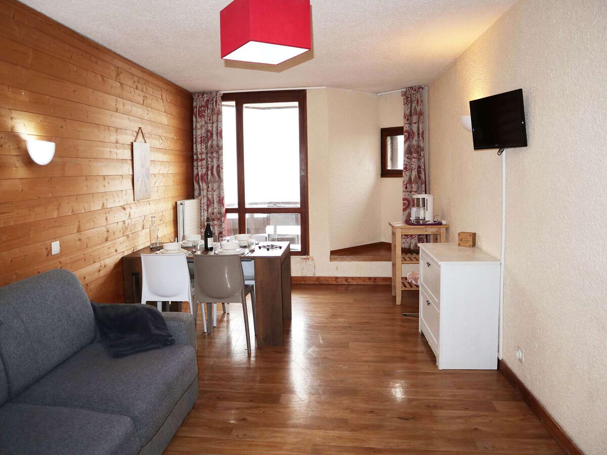 Studio 4 pers. face aux pistes, balcon sud aux Orres - Photo 1