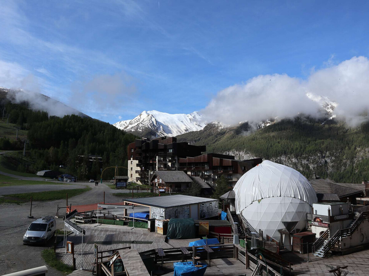 Studio 4 pers. face aux pistes, balcon sud aux Orres - Photo 8