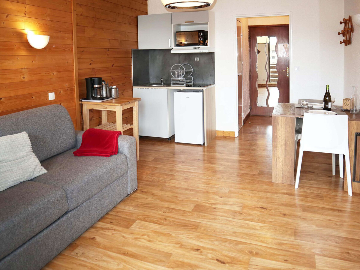 Studio 2 pers face aux pistes aux Orres 1650 - Photo 1