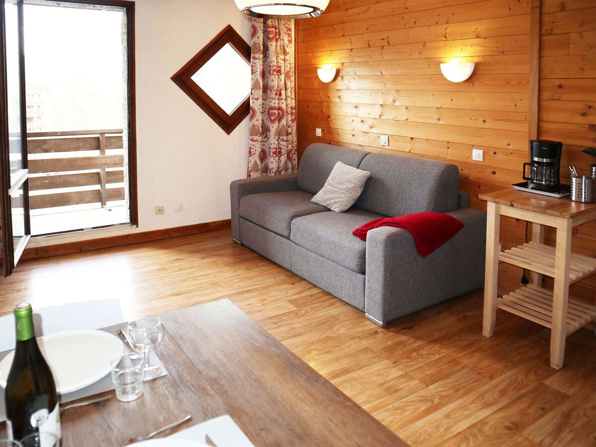 Studio 2 pers face aux pistes aux Orres 1650 - Photo 2