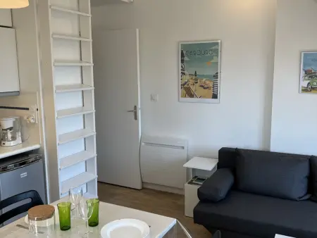 Appartement 2 pièces front de mer avec balcon, Cabourg : photo 4