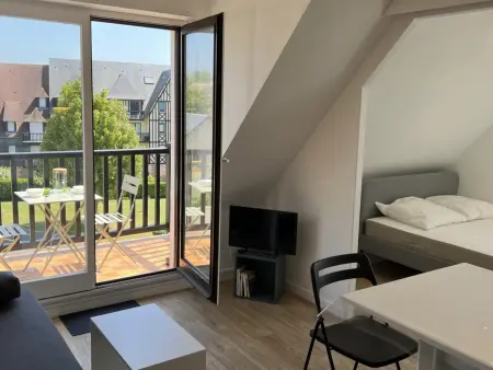 Appartement 2 pièces front de mer avec balcon, Cabourg : photo 10