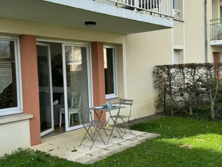 T2 rez-de-jardin moderne à Cabourg, 4 pers., près plage : photo 5
