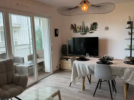 Appartement 44 m² balcon, 2e étage ascenseur à Cabourg : photo 4