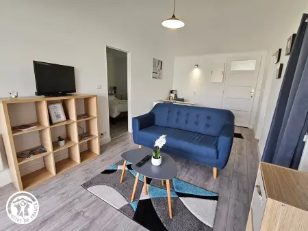 Location gite à Saint Michel en l'Herm, Gîte cosy 2 pers. près des plages et du Marais Poitevin, avec terrasse couverte - tout inclus