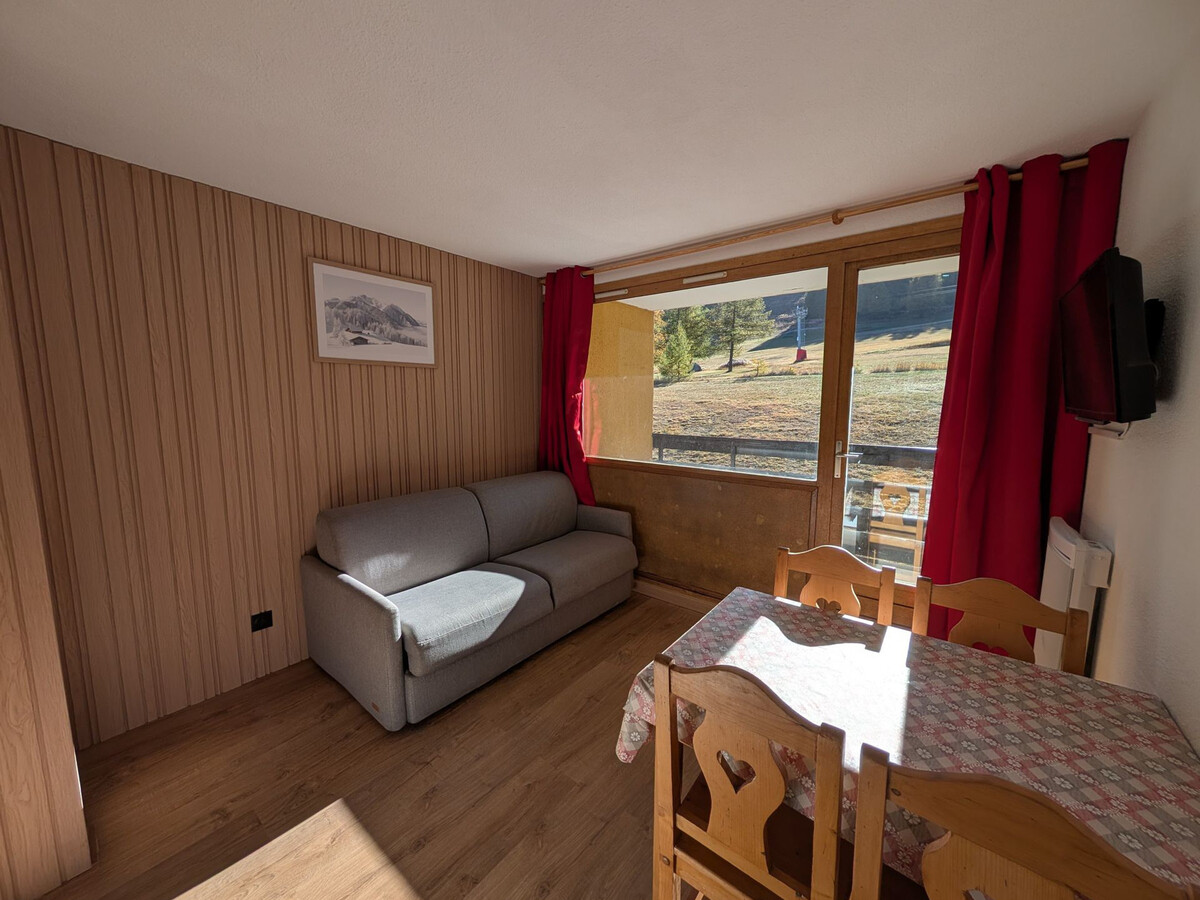 Studio 4 pers. plein sud avec vue pistes à Montgenèvre - Photo 1