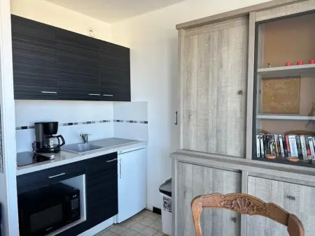 Studio 26m² vue mer Notre-Dame-de-Monts, balcon : photo 6