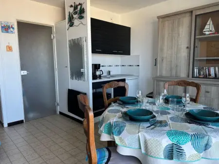 Studio 26m² vue mer Notre-Dame-de-Monts, balcon : photo 9