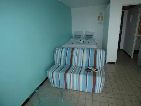 Studio 26m² vue mer Notre-Dame-de-Monts, balcon : photo 13