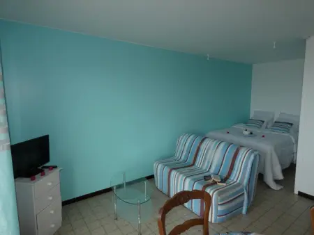 Studio 26m² vue mer Notre-Dame-de-Monts, balcon : photo 15