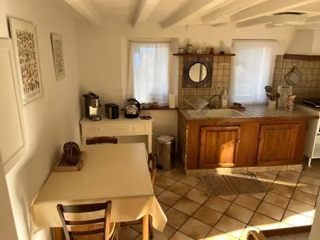 La Grange de Ouerre, gîte 3 pers. avec jardin et plancha : photo 5