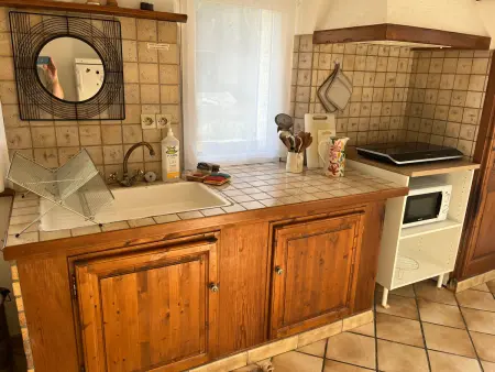 La Grange de Ouerre, gîte 3 pers. avec jardin et plancha : photo 8