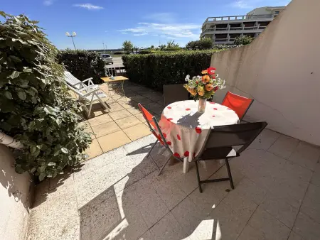 Studio RDC Terrasse, 4 pers, 50m Plage, Parking Sécu – Grau-du-Roi