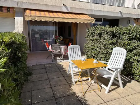 Studio RDC Terrasse, 4 pers, 50m Plage, Parking Sécu – Grau-du-Roi : photo 2