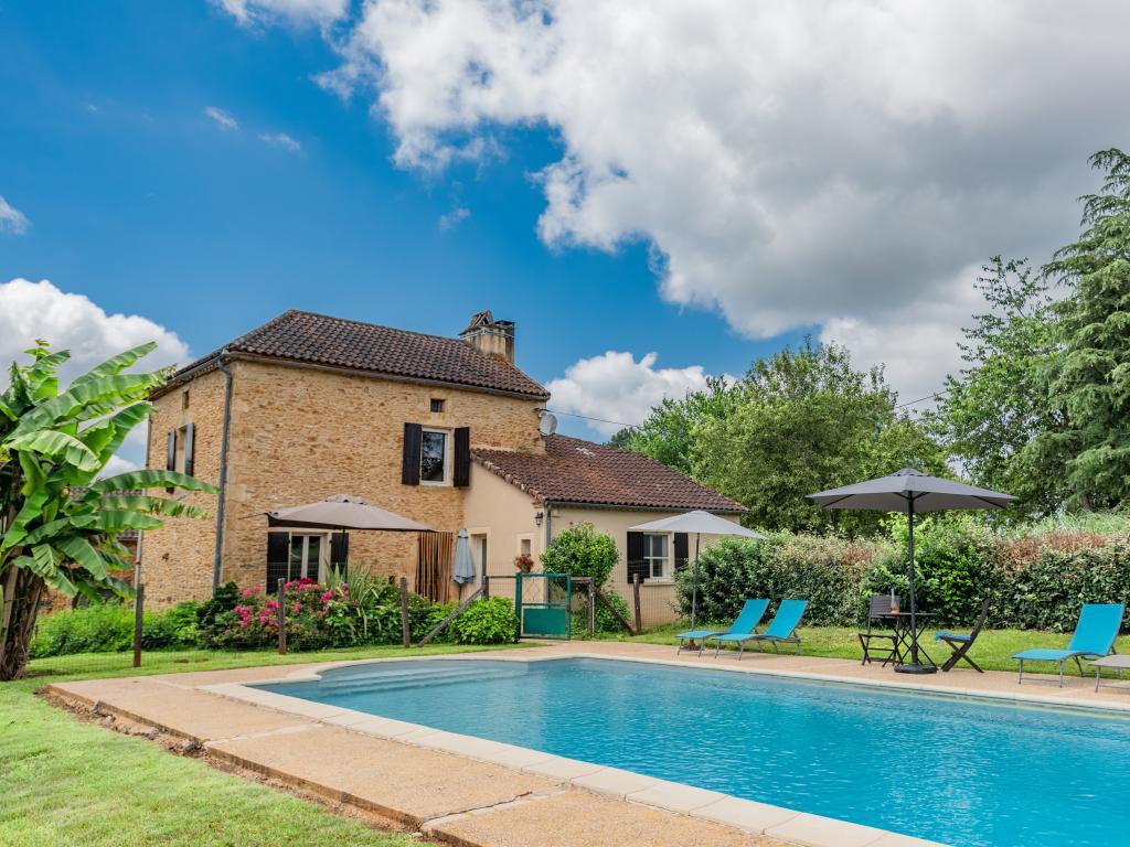 L'Aiguillou – Maison 6 pers. piscine à Besse - Photo 1