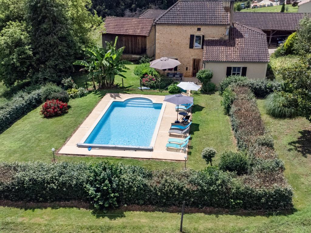 L'Aiguillou – Maison 6 pers. piscine à Besse - Photo 2