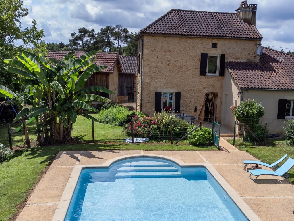 L'Aiguillou – Maison 6 pers. piscine à Besse - Photo 3