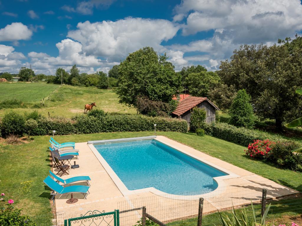 L'Aiguillou – Maison 6 pers. piscine à Besse - Photo 10