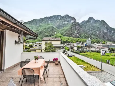 Casa Elisa – Appartement 5 pers. Chiavenna, vue montagnes - Photo 4
