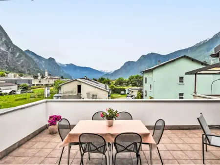 Casa Elisa – Appartement 5 pers. Chiavenna, vue montagnes - Photo 18