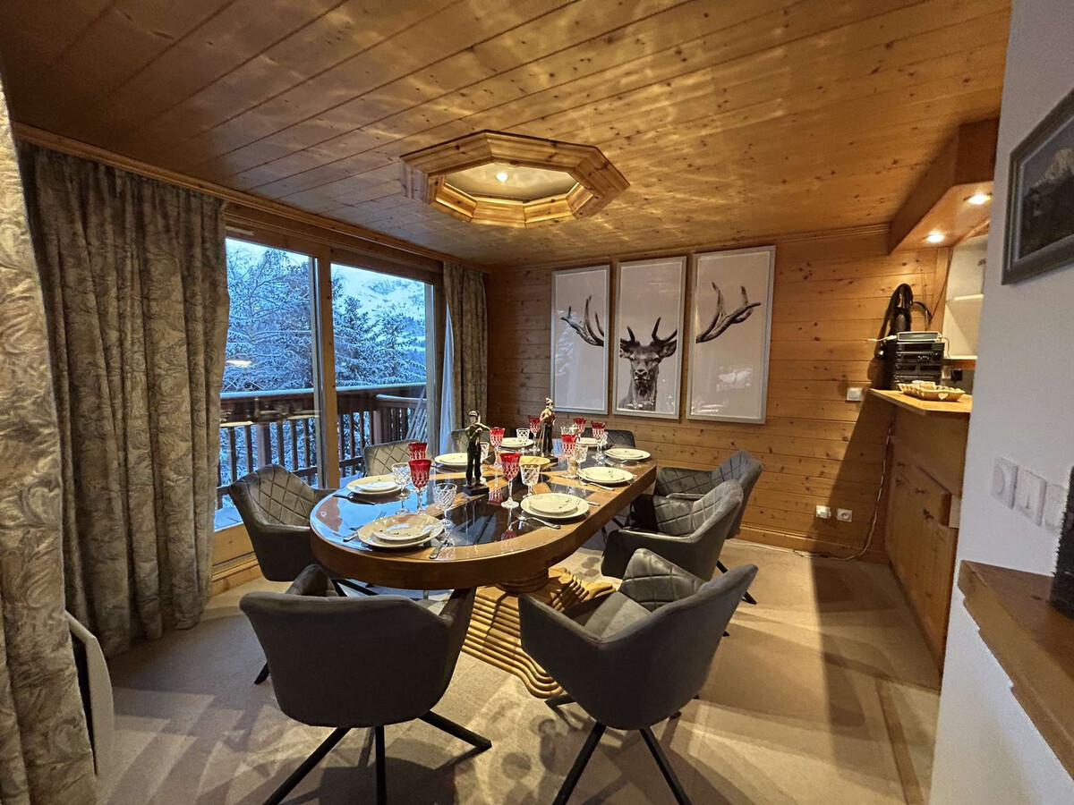 Appart 8 pers, 3 chambres à 50m des pistes à Méribel - Photo 16