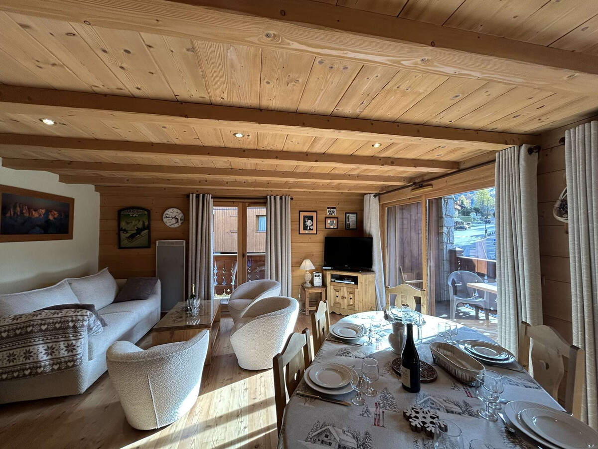 Appart 6 pers, 3 chambres à Méribel, 150m des remontées - Photo 1