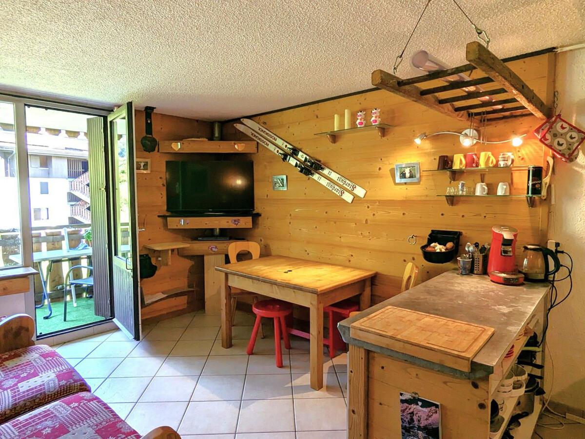 Appartement 4 pers. La Clusaz, accès pistes, terrasse sud - Photo 4