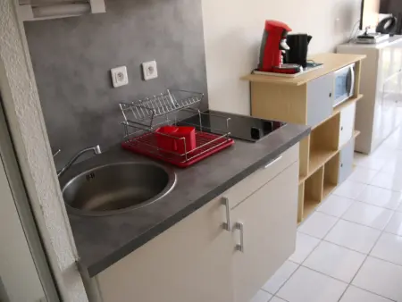 Studio rénové 2 pers. avec piscine à Cap d'Agde : photo 5