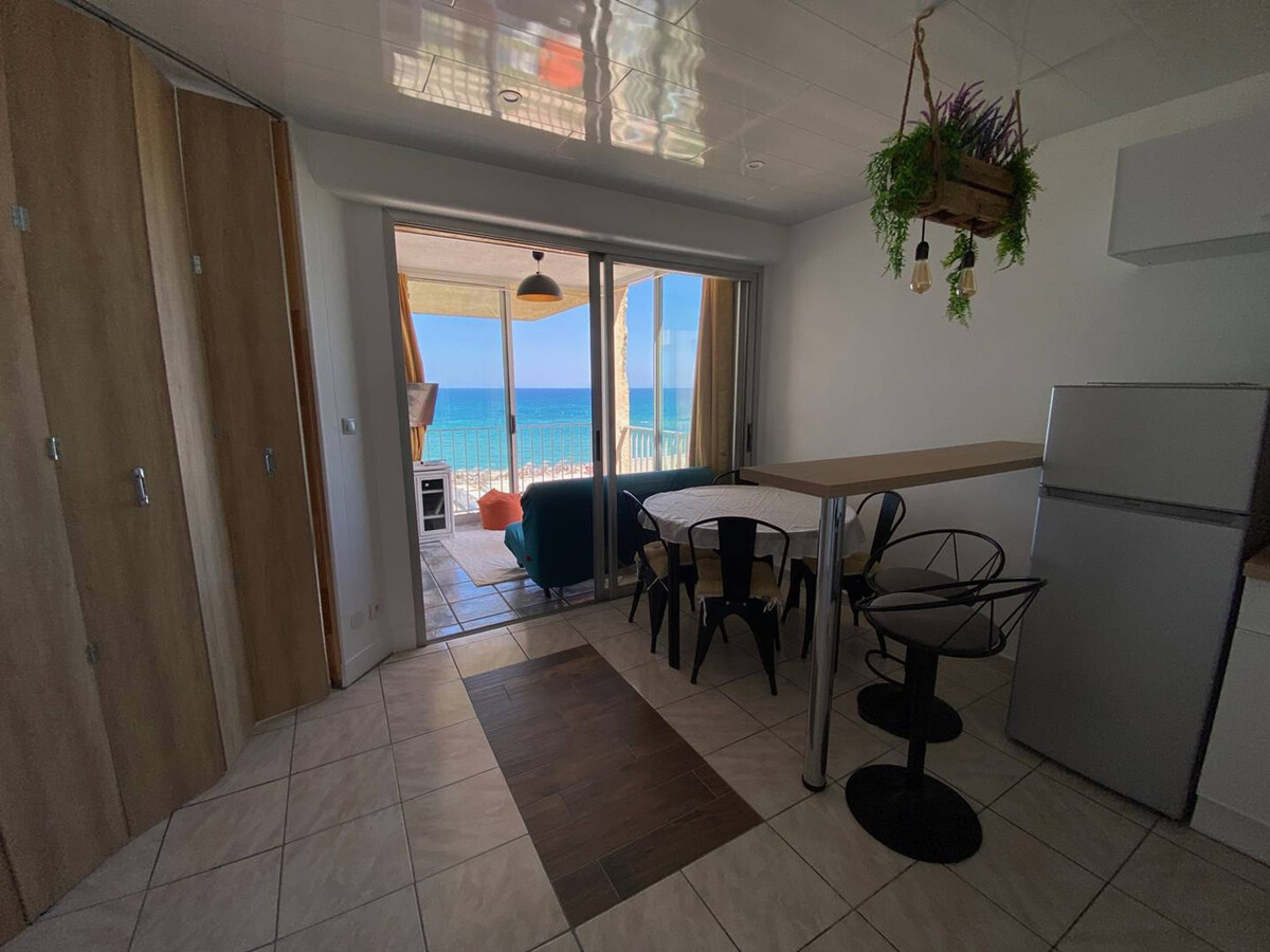 Grand studio vue mer, 6e étage avec ascenseur au Barcarès - Photo 5