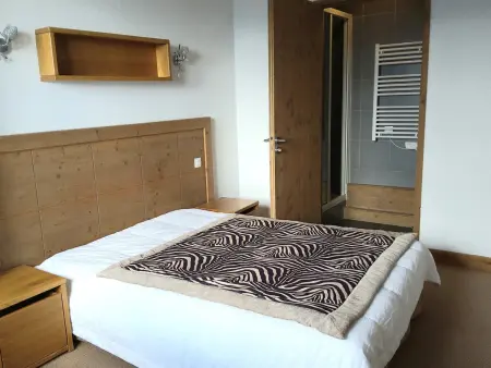 3 pièces 8 personnes Arc 1600 avec balcon vue pistes : photo 5