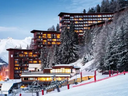 3 pièces 8 personnes Arc 1600 avec balcon vue pistes : photo 11