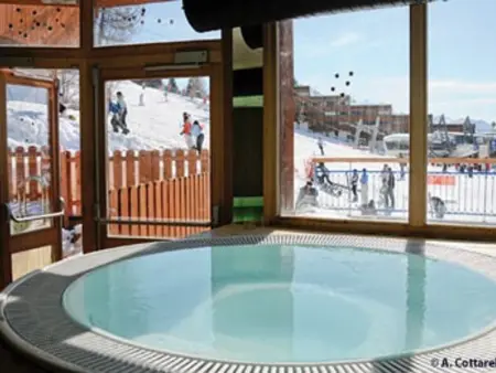 3 pièces 8 personnes Arc 1600 avec balcon vue pistes : photo 13