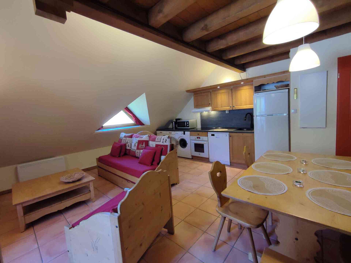 Duplex 8 pers avec balcon, parking et casier à skis - Photo 2