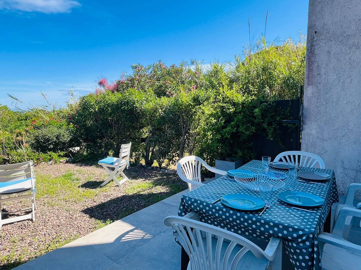 T2 climatisé vue mer, terrasse jardin à Calvi - Photo 16