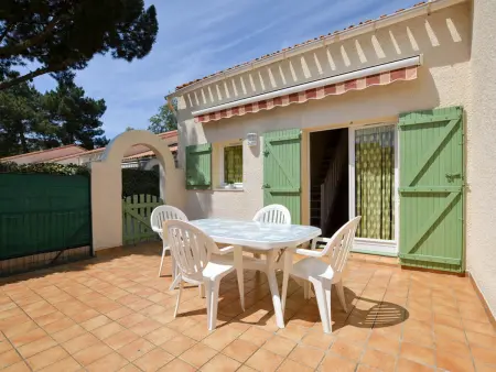 Location maison à La Palmyre, Jolie Maison T3 bis à La Palmyre, 6 Pers, Terrasse