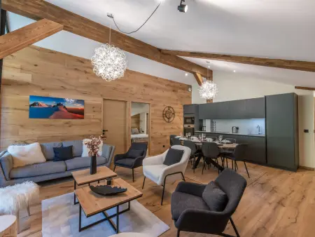 Superbe penthouse à Courchevel 1650 avec cheminée, 3 chambres : photo 3