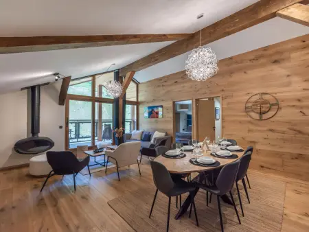 Superbe penthouse à Courchevel 1650 avec cheminée, 3 chambres : photo 4