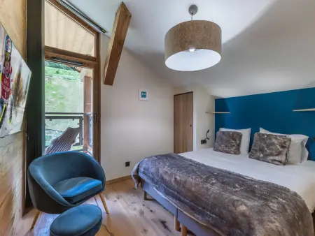 Superbe penthouse à Courchevel 1650 avec cheminée, 3 chambres : photo 9