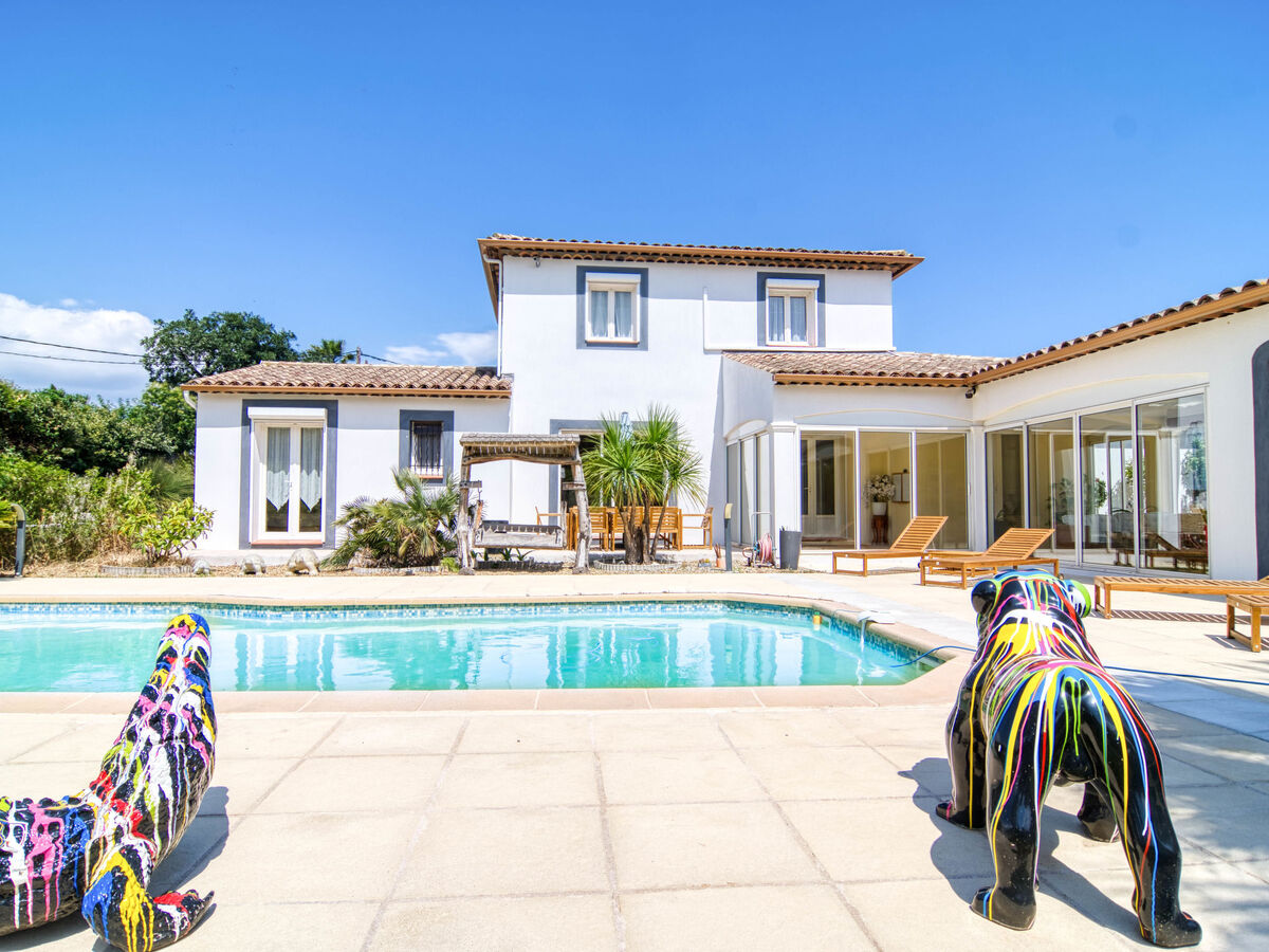 Villa Les Oliviers, 8 pers. avec piscine à Roquebrune - Photo 1