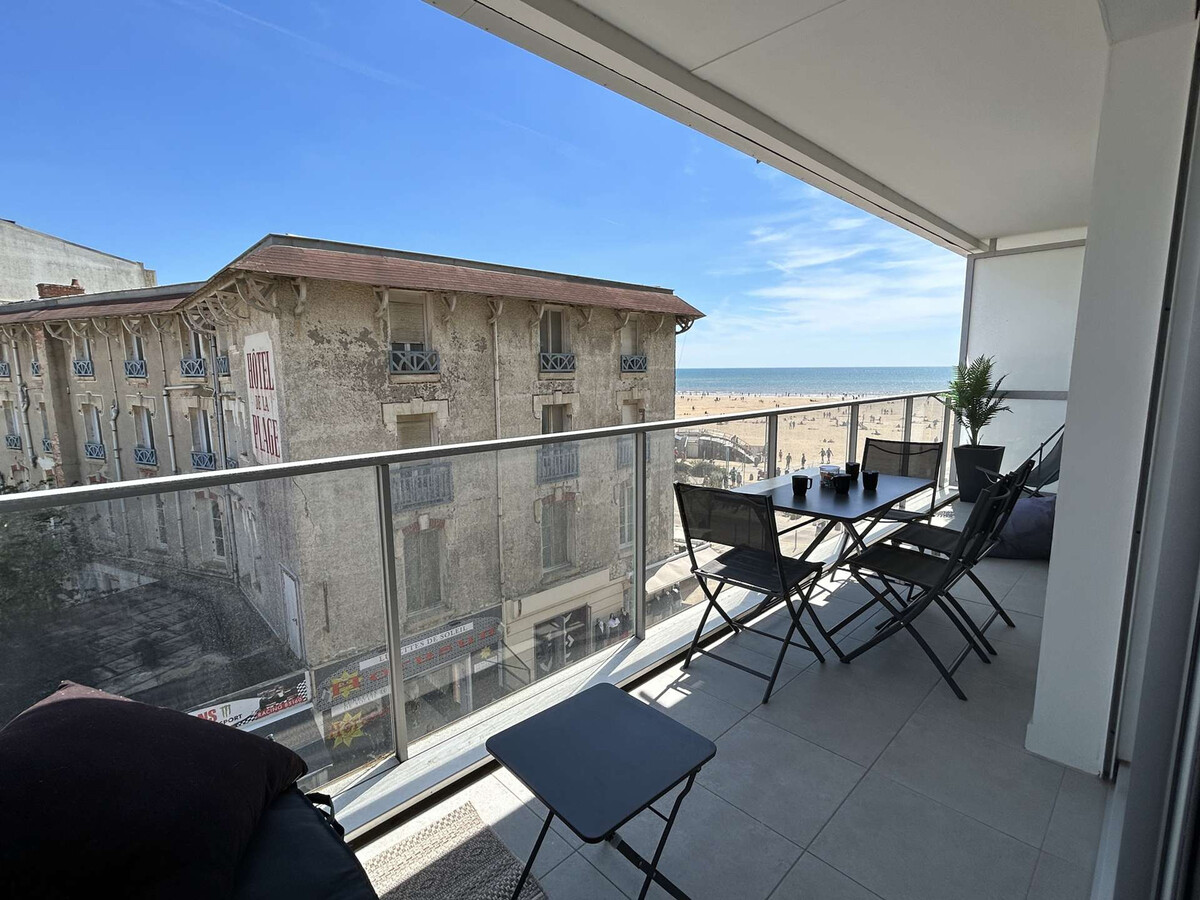 T2 vue mer Saint-Jean-de-Monts, balcon 3e étage - Photo 10