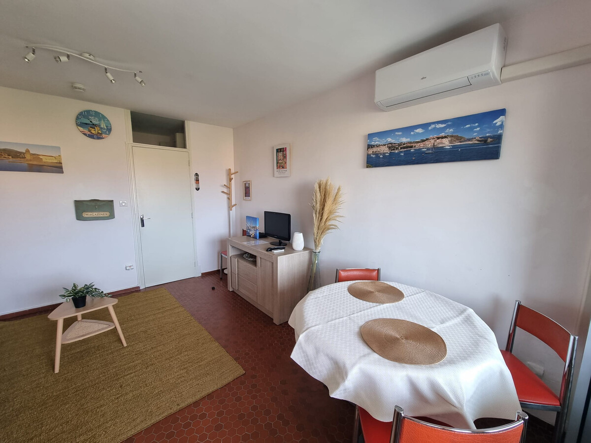 Studio Collioure, 170m plage, terrasse vue mer et parking - Photo 5