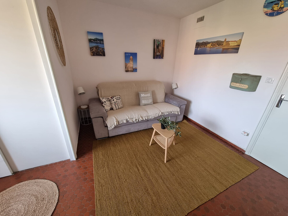 Studio Collioure, 170m plage, terrasse vue mer et parking - Photo 6