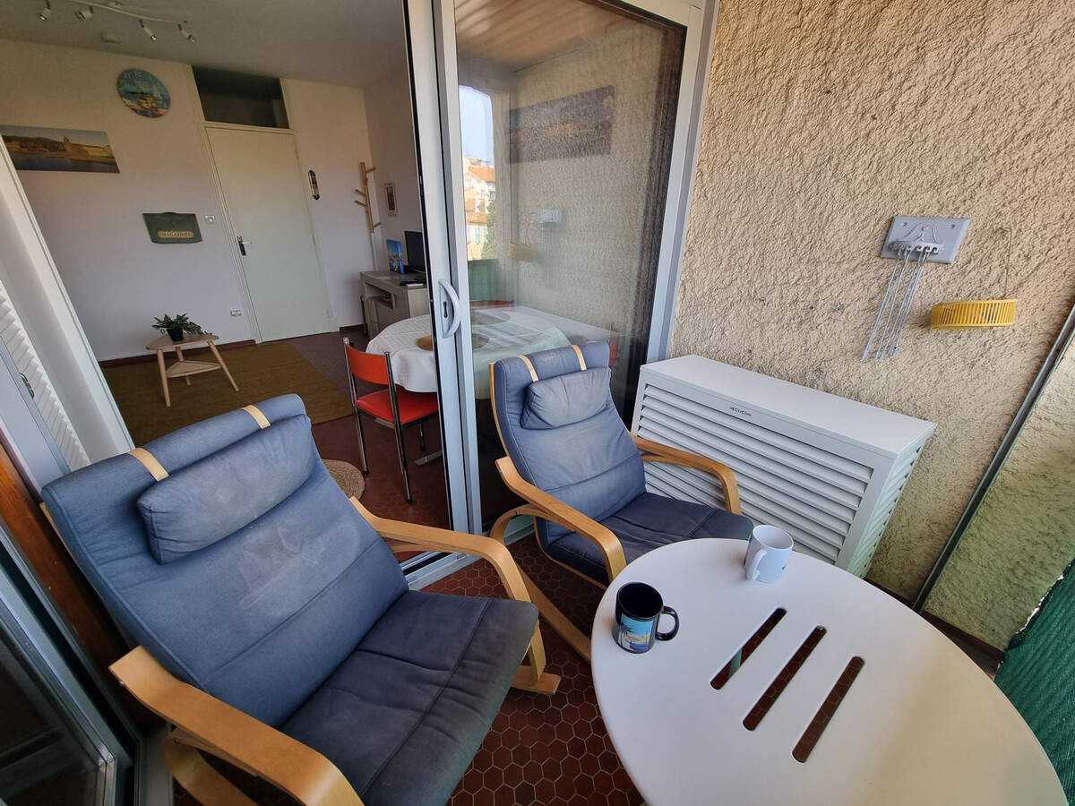 Studio Collioure, 170m plage, terrasse vue mer et parking - Photo 13