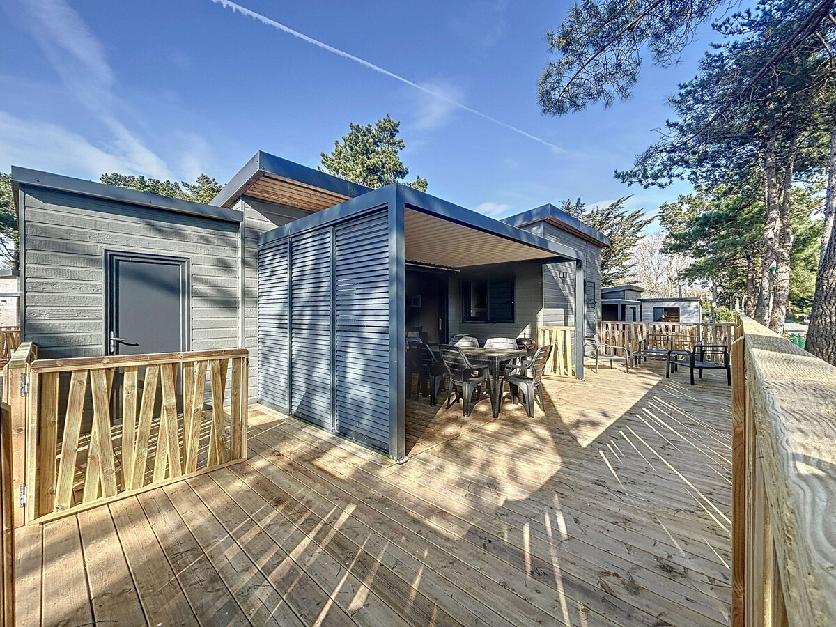 Chalet 6 pers. Jullouville : piscine chauffée, terrasse 45m² - Photo 1