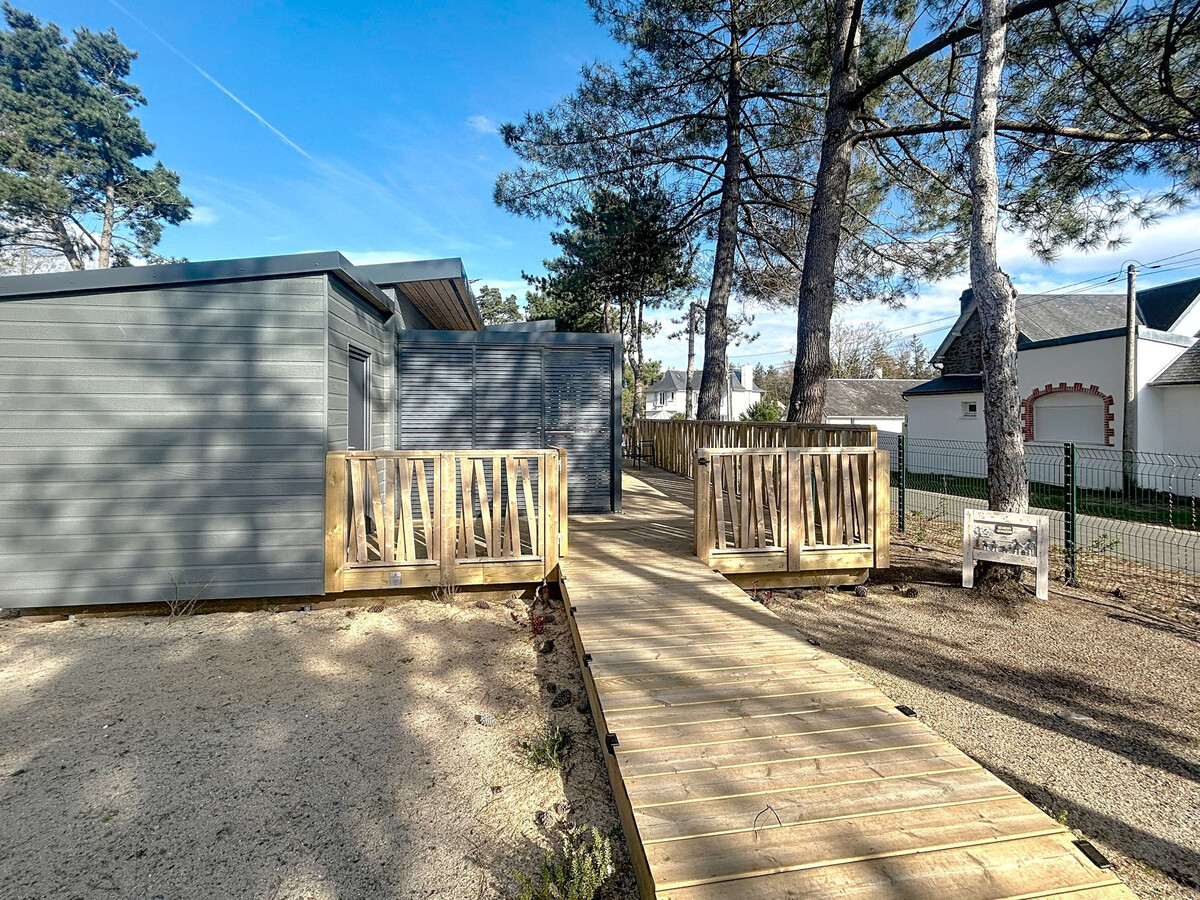 Chalet 6 pers. Jullouville : piscine chauffée, terrasse 45m² - Photo 18