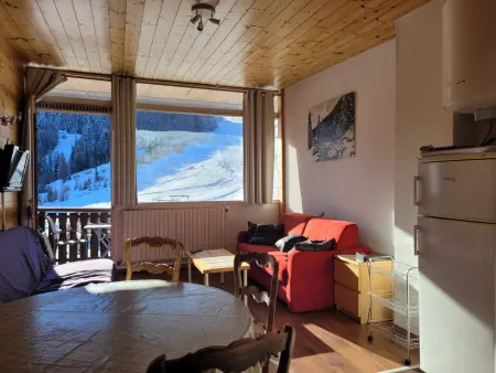 Appartement 6 pers rénové, balcon sud face aux pistes : photo 11
